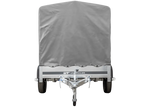 Vielseitiger UNITRAILER Garden Trailer 230 KIPP: Robuster PKW-Anhänger mit Hochplane