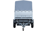 GARDEN TRAILER 201 KIPP PKW-Anhänger 750kg ungebremst – Hohe Bordwände, Stützrad, Hochplane, Vielseitig