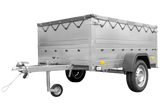 Vielseitiger Pkw-Anhänger Garden Trailer 201 KIPP: 750 kg Traglast, Kippfunktion & Extras