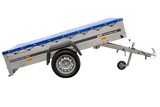 Kippbarer PKW-Anhänger Garden Trailer 230 KIPP mit Plane, Stützrad, Planenträger