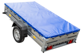 Kippbarer PKW-Anhänger Garden Trailer 230 KIPP mit Plane, Stützrad, Planenträger
