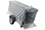 Vielseitiger kippbarer PKW-Anhänger Garden Trailer 200, 750 kg, mit Hochplane & Stützrad