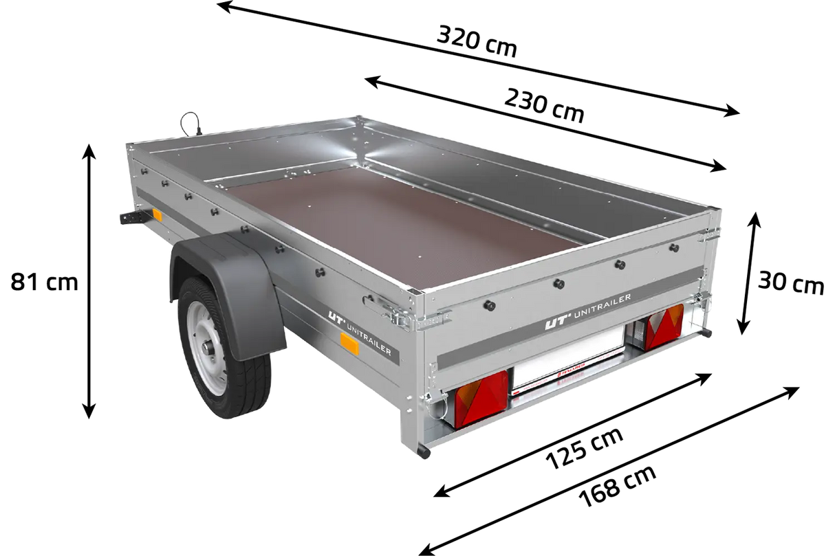 Robuster Kippbarer Gartenanhänger 230: Vielseitiger Transport für Haus, Garten & Bau