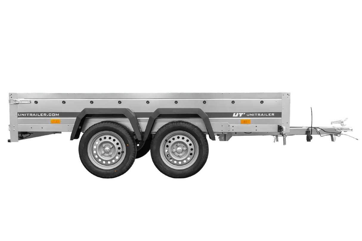 UNITRAILER GARDEN 265/2 KIPP Doppelachsanhänger: Robuster Kipp-Anhänger für PKW, 750kg ZGG