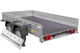 UNITRAILER GARDEN 265/2 KIPP Doppelachsanhänger: Robuster Kipp-Anhänger für PKW, 750kg ZGG