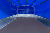 UNITRAILER GARDEN 265/2 KIPP Zweiachsanhänger 264x150 mit H-800 Rahmen & blauer Plane
