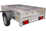 UNITRAILER Gartenanhänger 201 KIPP: Robuster, ungebremster Pkw-Anhänger mit Kippfunktion