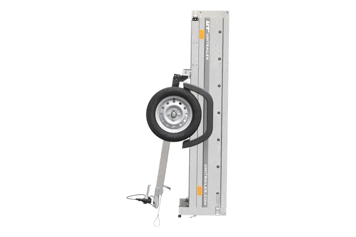 UNITRAILER Gartenanhänger 201 KIPP: Robuster, ungebremster Pkw-Anhänger mit Kippfunktion