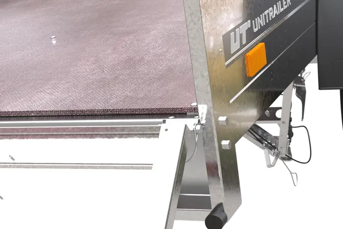 UNITRAILER Gartenanhänger 201 KIPP: Robuster, ungebremster Pkw-Anhänger mit Kippfunktion