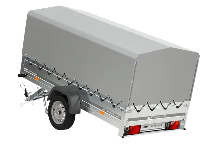UNITRAILER Gartenanhänger 264 KIPP: Robuster Einachs-Kippanhänger für vielseitige Lasten