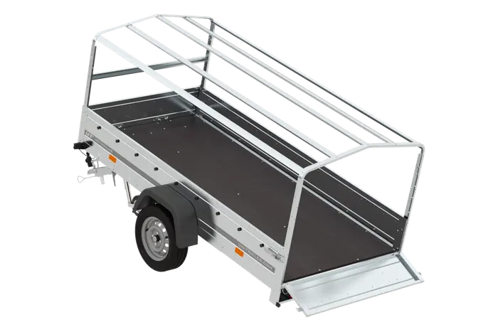 UNITRAILER Gartenanhänger 264 KIPP: Robuster Einachs-Kippanhänger für vielseitige Lasten