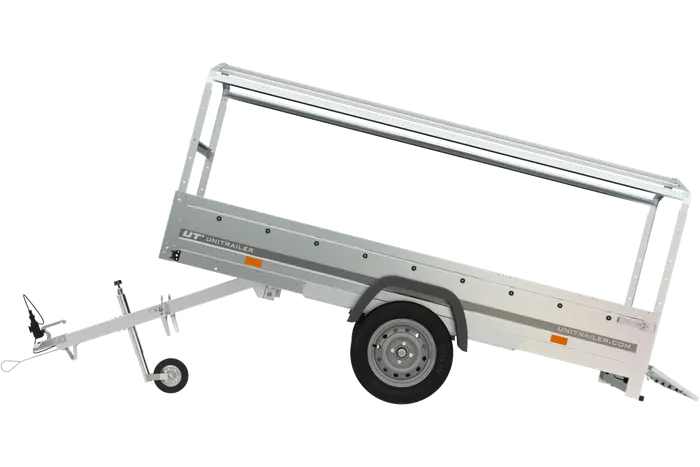 UNITRAILER Gartenanhänger 264 KIPP: Robuster Einachs-Kippanhänger für vielseitige Lasten
