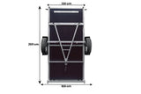 Robuster UNITRAILER GARDEN TRAILER 264 KIPP Einachsiger Kippanhänger für Garten und Haus
