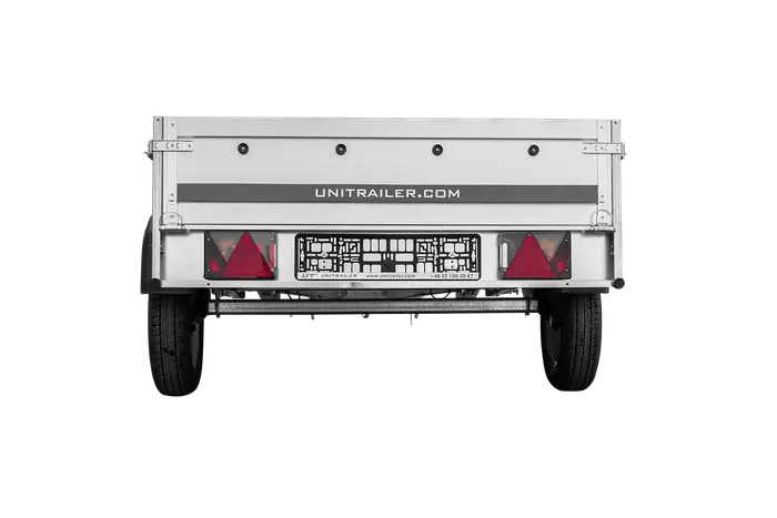 Robuster UNITRAILER GARDEN TRAILER 264 KIPP Einachsiger Kippanhänger für Garten und Haus