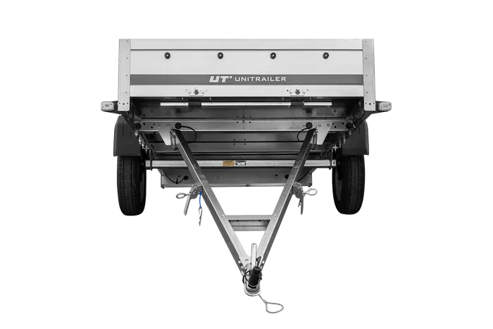 Robuster UNITRAILER GARDEN TRAILER 264 KIPP Einachsiger Kippanhänger für Garten und Haus