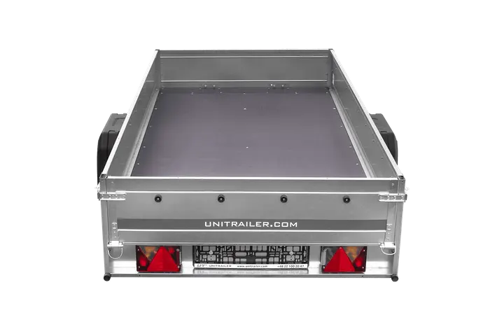 Robuster UNITRAILER GARDEN TRAILER 264 KIPP Einachsiger Kippanhänger für Garten und Haus