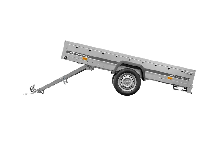 Robuster UNITRAILER GARDEN TRAILER 264 KIPP Einachsiger Kippanhänger für Garten und Haus