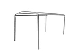 UNITRAILER 230 KIPP Gartenanhänger: Kippbar, Stützrad, 110cm Rahmen, blaue Plane