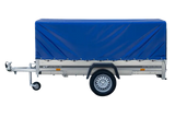 UNITRAILER GARDEN 264 KIPP PKW-Anhänger: Große Ladefläche, Hochplane, Spriegel, Stützrad