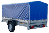 UNITRAILER GARDEN 264 KIPP PKW-Anhänger: Große Ladefläche, Hochplane, Spriegel, Stützrad
