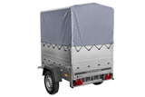 UNITRAILER Garden Trailer 150 KIPP: Ungebremster Anhänger mit Hochplane