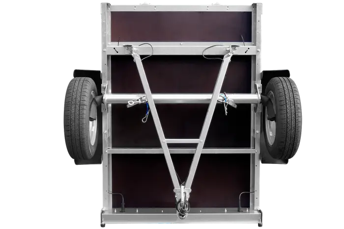 UNITRAILER Garden Trailer 150 KIPP: Ungebremster Anhänger mit Hochplane