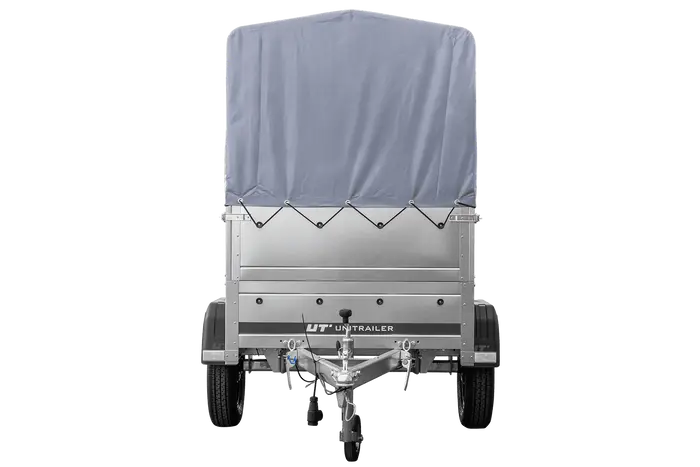 UNITRAILER Garden Trailer 150 KIPP: Ungebremster Anhänger mit Hochplane