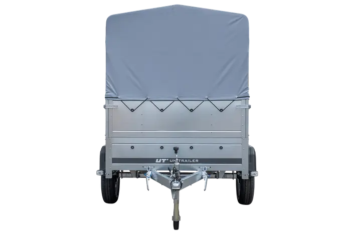 GARDEN TRAILER 201 KIPP PKW-Anhänger 750kg ungebremst – Hohe Bordwände, Stützrad, Hochplane, Vielseitig