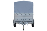 GARDEN TRAILER 201 KIPP PKW-Anhänger 750kg ungebremst – Hohe Bordwände, Stützrad, Hochplane, Vielseitig