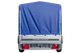 Premium Garden Trailer 200 KIPP Pkw-Anhänger: Robuste Hochplane, Stützrad, Kippfunktion, 750 kg