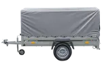 UNITRAILER GARDEN 230 FD Einachsanhänger: Robuster Pkw-Anhänger mit H-800 Plane
