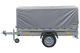 UNITRAILER GARDEN 230 FD Einachsanhänger: Robuster Pkw-Anhänger mit H-800 Plane