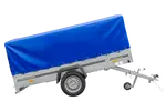 UNITRAILER GARDEN 265 KIPP Einachsanhänger: Robuster 264x150 cm Planenanhänger mit 800mm Hochspriegel
