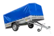 UNITRAILER GARDEN 265 KIPP Einachsanhänger: Robuster 264x150 cm Planenanhänger mit 800mm Hochspriegel