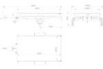 Vielseitiger Einachs-Anhänger GARDEN 265 KIPP mit Plane und Stützrad, 264x150cm