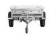 Robuster UNITRAILER Garden Trailer 150 KIPP: 750 kg Einachsanhänger mit Alu-Deckel