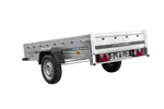 Vielseitiger Unitrailer Garden Trailer 230 FD: Robuster Einachs-Anhänger mit Starrdeichsel für 750 kg