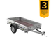 Vielseitiger Unitrailer Garden Trailer 230 FD: Robuster Einachs-Anhänger mit Starrdeichsel für 750 kg