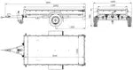 Robuster UNITRAILER GARDEN TRAILER 264 KIPP Einachsiger Kippanhänger für Garten und Haus
