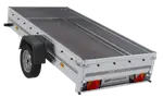 Robuster UNITRAILER GARDEN TRAILER 264 KIPP Einachsiger Kippanhänger für Garten und Haus