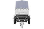 UNITRAILER Garden Trailer 150 KIPP: Ungebremster Anhänger mit Hochplane