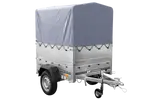 UNITRAILER Garden Trailer 150 KIPP: Ungebremster Anhänger mit Hochplane