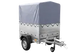 UNITRAILER Garden Trailer 150 KIPP: Ungebremster Anhänger mit Hochplane