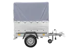 UNITRAILER Garden Trailer 150 KIPP: Ungebremster Anhänger mit Hochplane