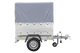 UNITRAILER Garden Trailer 150 KIPP: Ungebremster Anhänger mit Hochplane