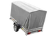 Vielseitiger UNITRAILER Garden Trailer 230 KIPP: Robuster PKW-Anhänger mit Hochplane