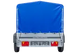 UNITRAILER GARDEN TRAILER 230 FD: Robuster PKW-Anhänger, Stützrad, 80 cm Hochplane