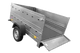 UNITRAILER Garden Trailer 201 KIPP PKW-Anhänger mit Extra-Bordwänden – Vielseitig, Kippbar, 750 kg zGG