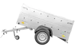 UNITRAILER Garden Trailer 201 KIPP PKW-Anhänger mit Extra-Bordwänden – Vielseitig, Kippbar, 750 kg zGG