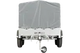 UNITRAILER Kippbarer Gartenanhänger 264/2: Robuster Doppelachser mit Stützrad & Plane